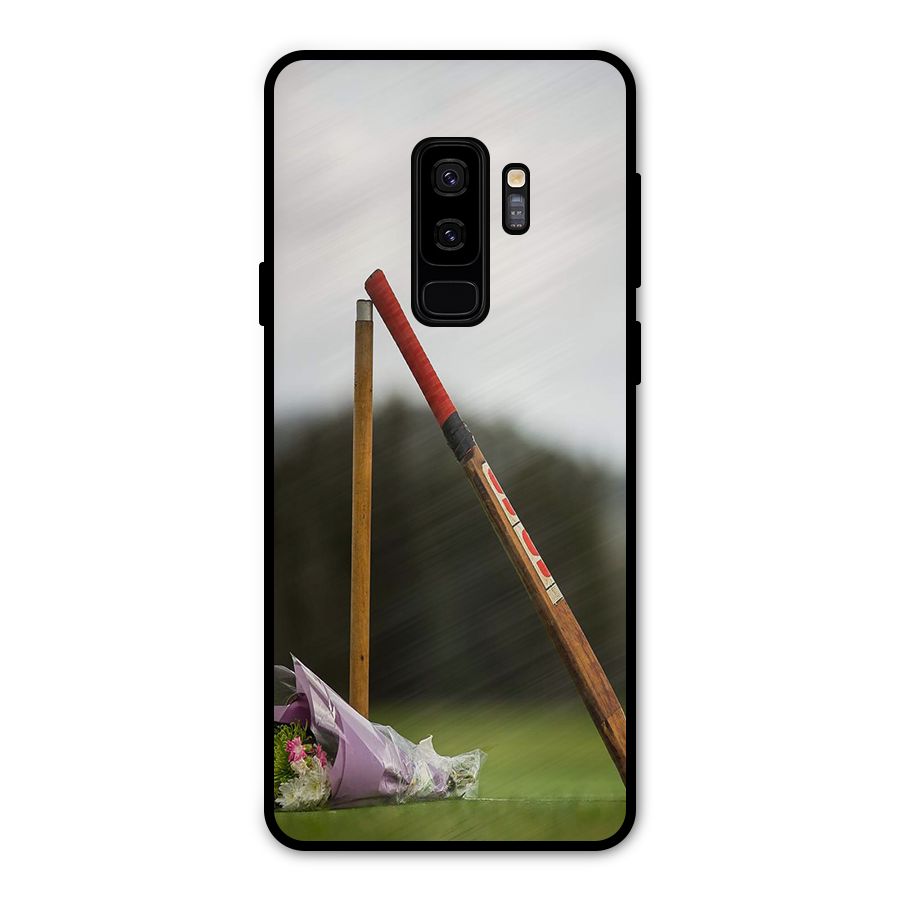 Bat Wicket Metal Back Case for Galaxy S9 Plus