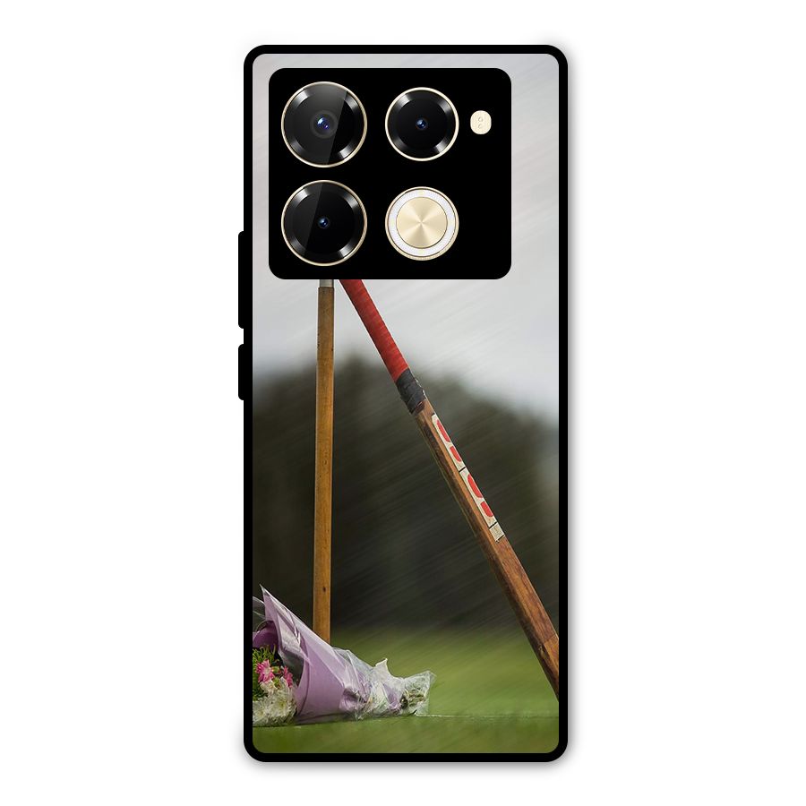 Bat Wicket Metal Back Case for Infinix Note 40 Pro Plus