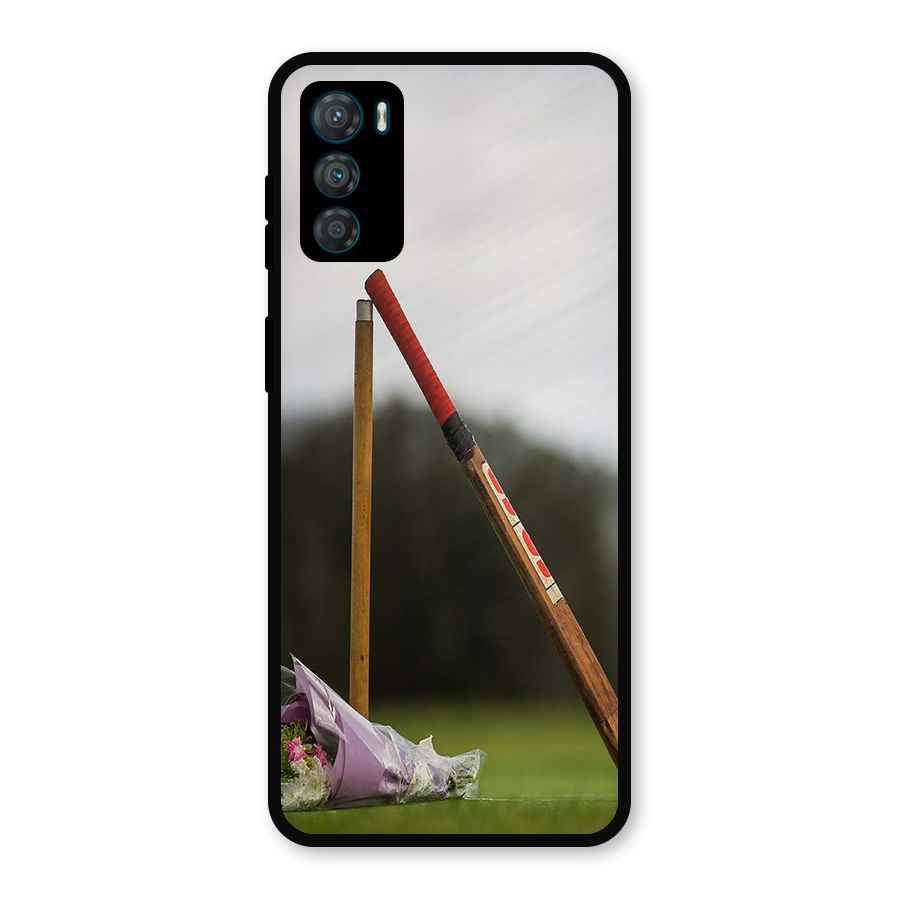 Bat Wicket Metal Back Case for Moto G42