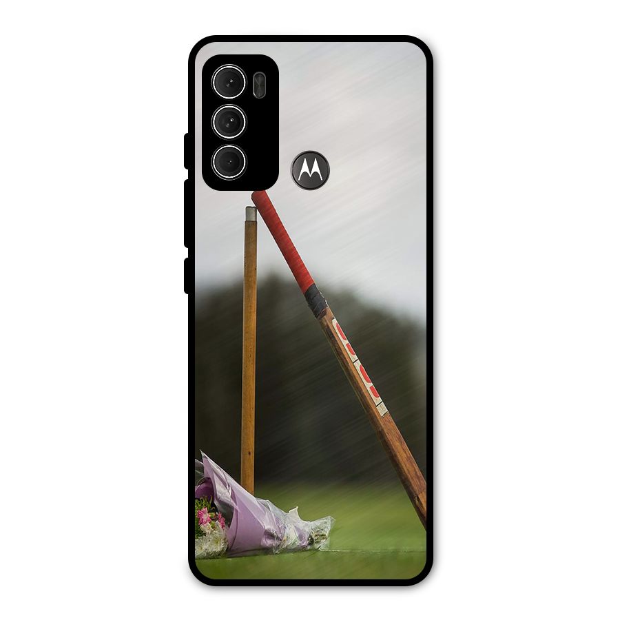 Bat Wicket Metal Back Case for Moto G60