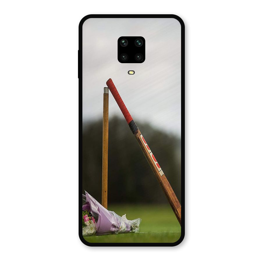 Bat Wicket Metal Back Case for Poco M2 Pro