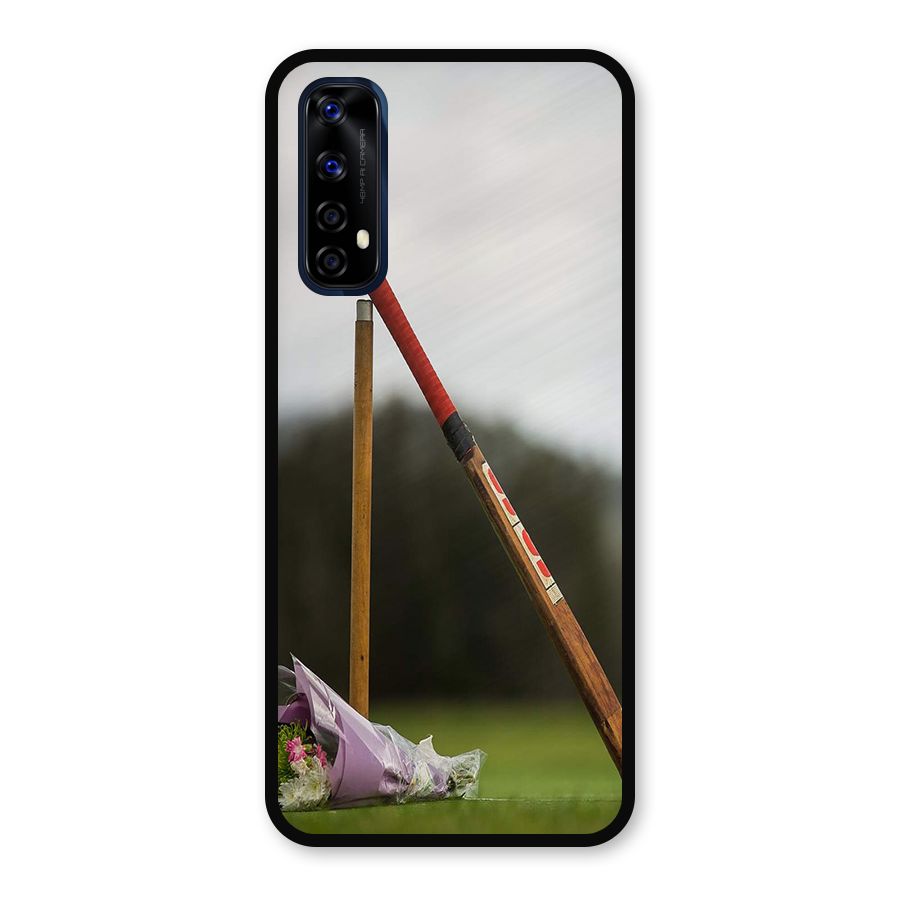 Bat Wicket Metal Back Case for Realme 7