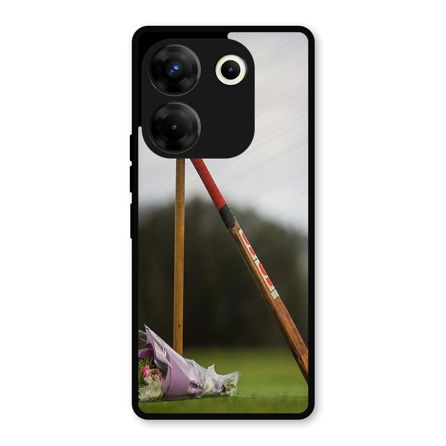 Bat Wicket Metal Back Case for Tecno Camon 20
