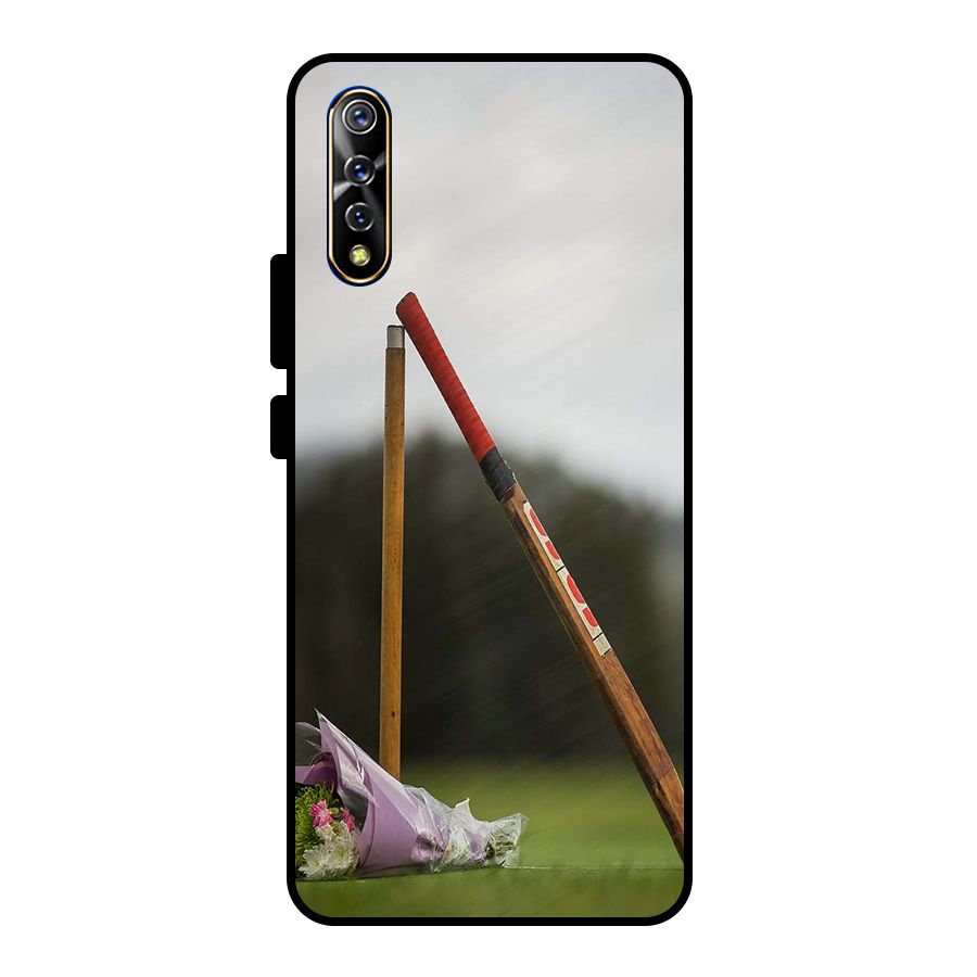 Bat Wicket Metal Back Case for Vivo S1