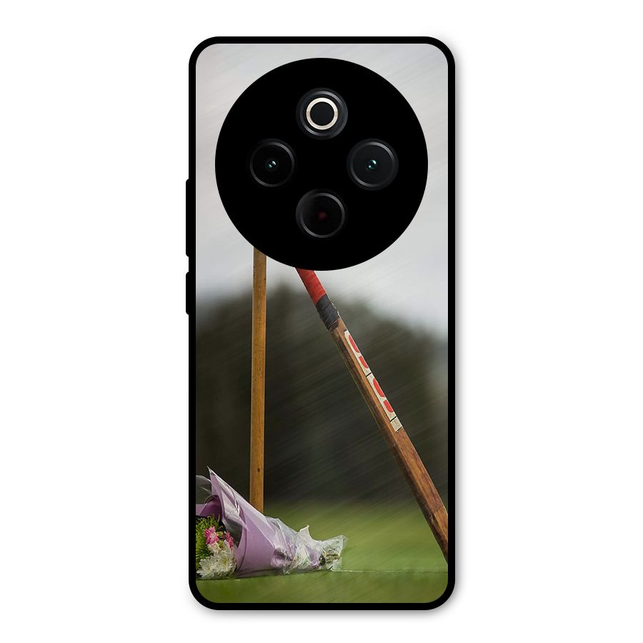 Bat Wicket Metal Back Case for Vivo T4