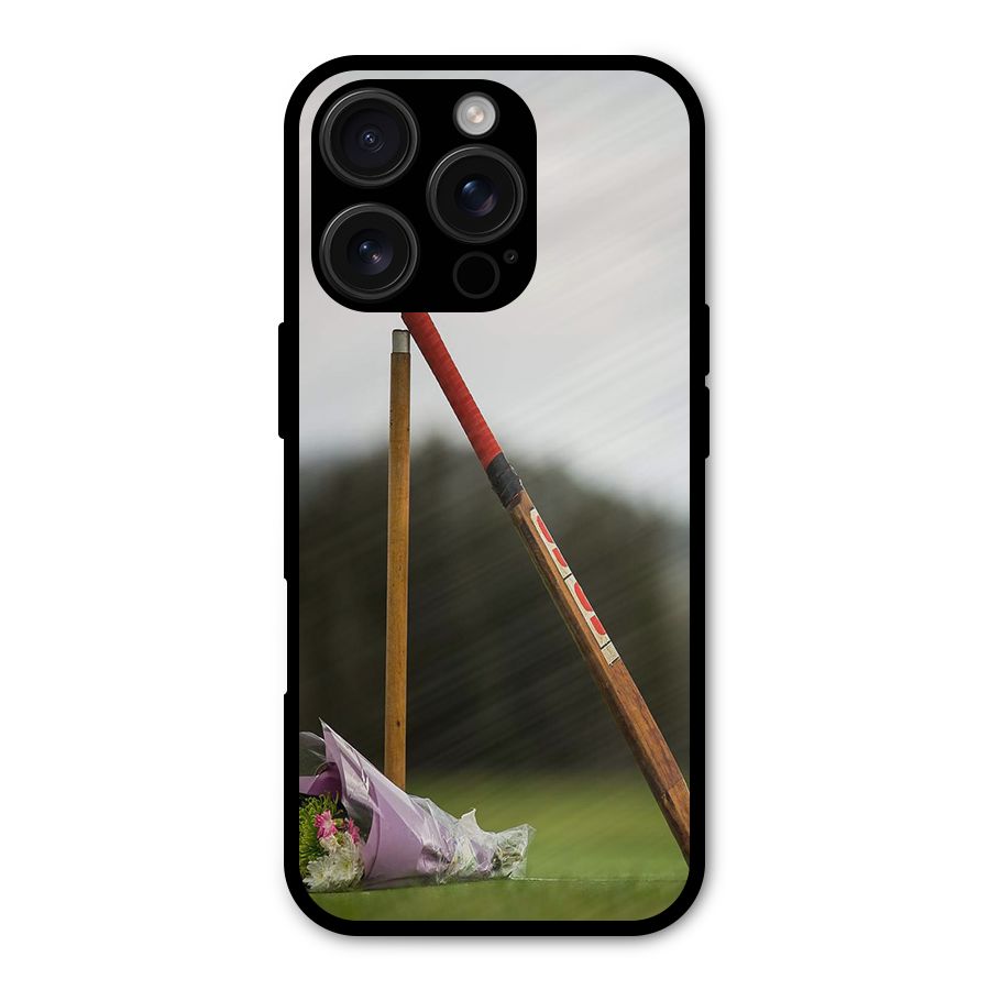 Bat Wicket Metal Back Case for iPhone 16 Pro