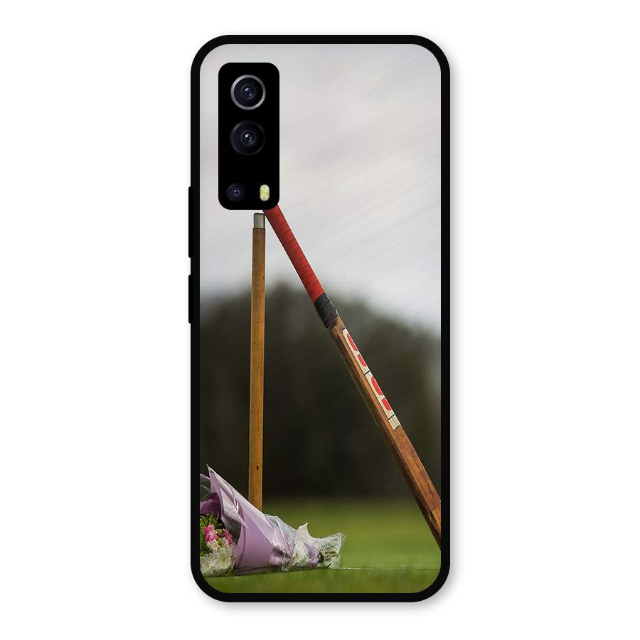 Bat Wicket Metal Back Case for iQOO Z3