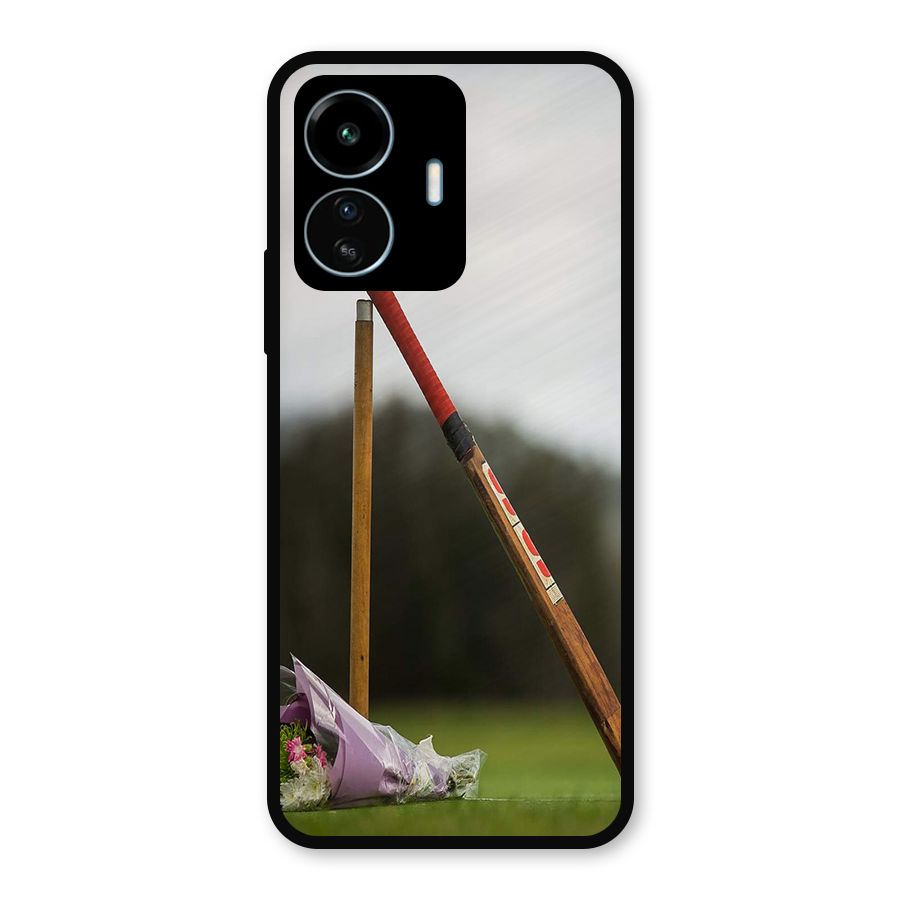 Bat Wicket Metal Back Case for vivo iQOO Z6 Lite 5G