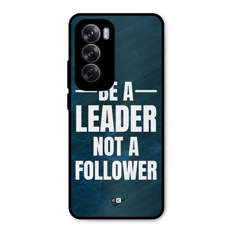 Be A Leader Metal Back Case for Oppo Reno12 Pro