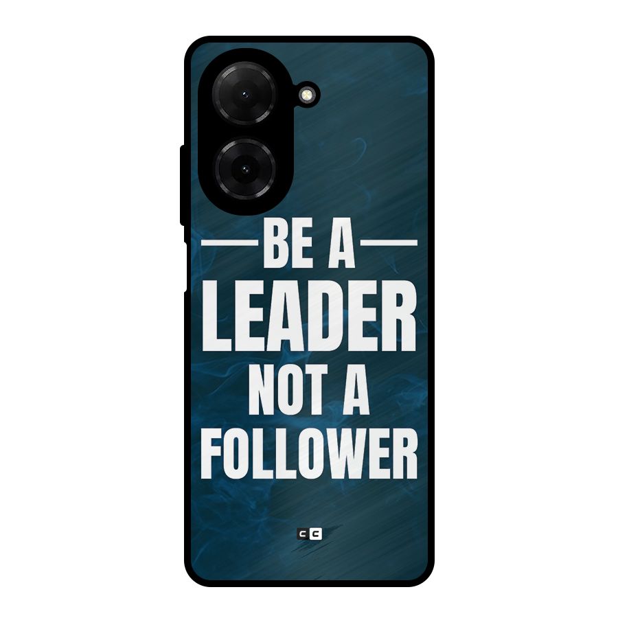 Be A Leader Metal Back Case for Redmi A5 4G