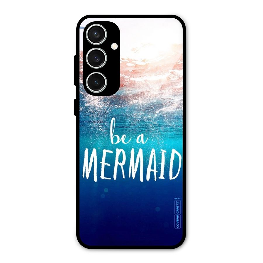 Be A Mermaid Glass Back Case for Galaxy S23 FE