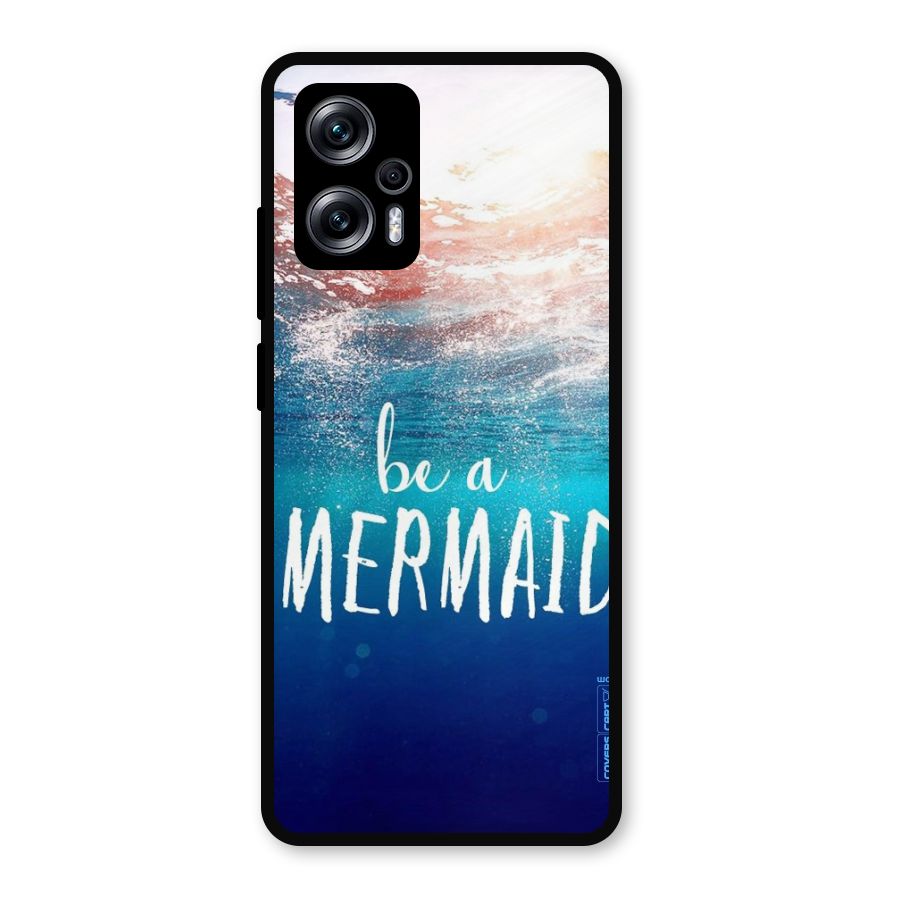 Be A Mermaid Metal Back Case for Redmi K50i