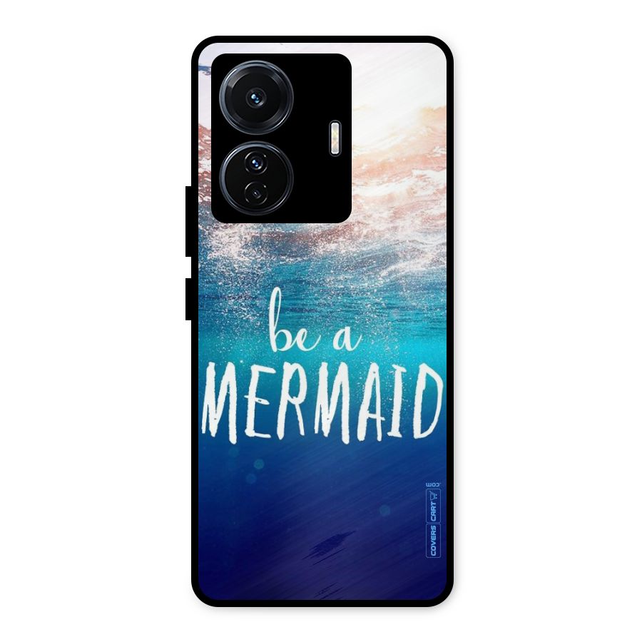 Be A Mermaid Metal Back Case for iQOO Z6