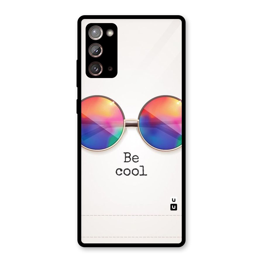 Be Cool Glass Back Case for Galaxy Note 20
