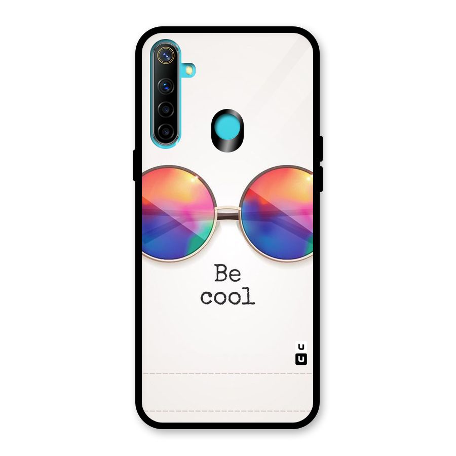 Be Cool Glass Back Case for Realme 5i