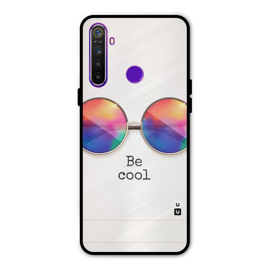 Be Cool Glass Back Case for Realme 5s