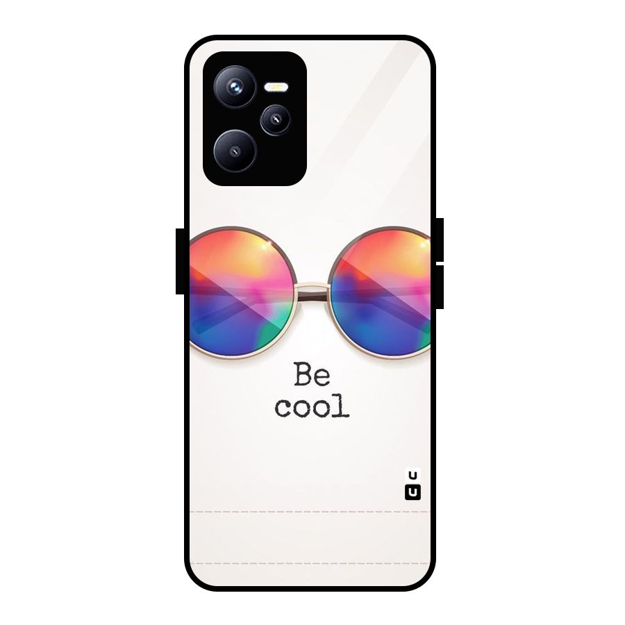 Be Cool Glass Back Case for Realme C35