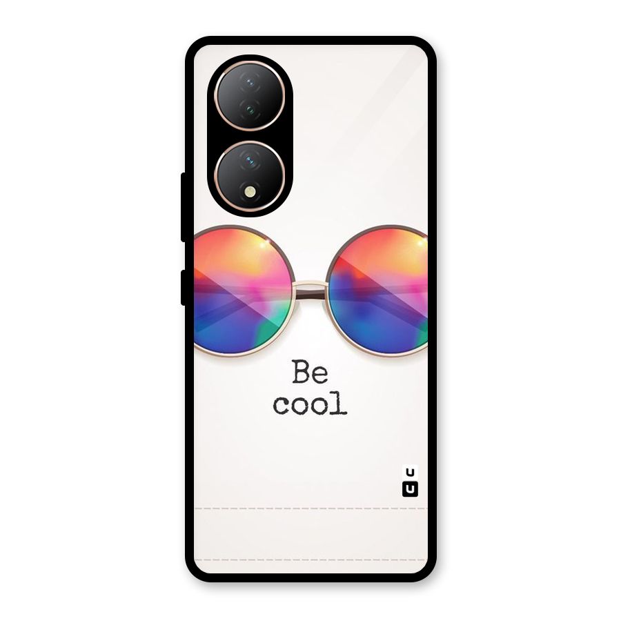 Be Cool Glass Back Case for Vivo Y100A