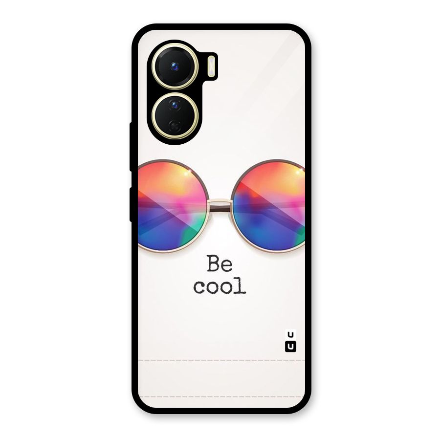 Be Cool Glass Back Case for Vivo Y16