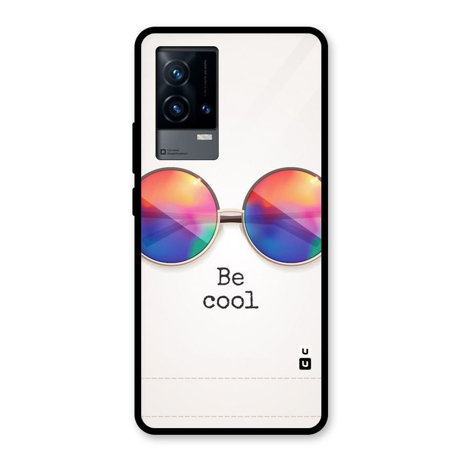 Be Cool Glass Back Case for iQOO 9 5G