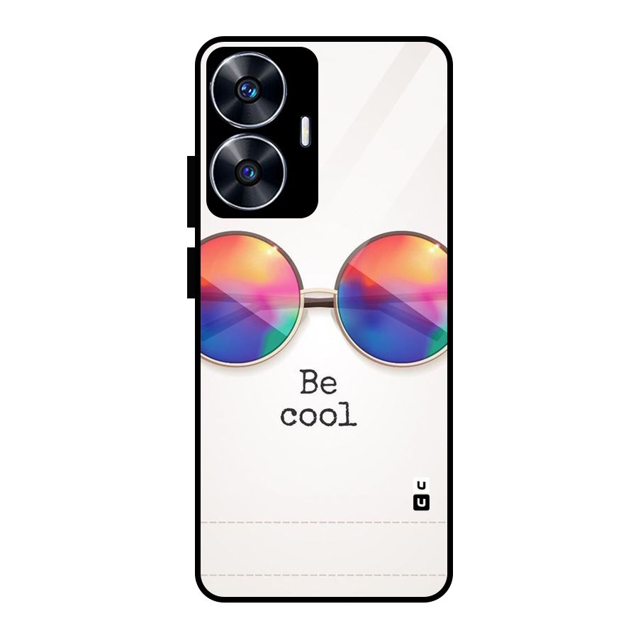 Be Cool Glass Back Case for realme C55