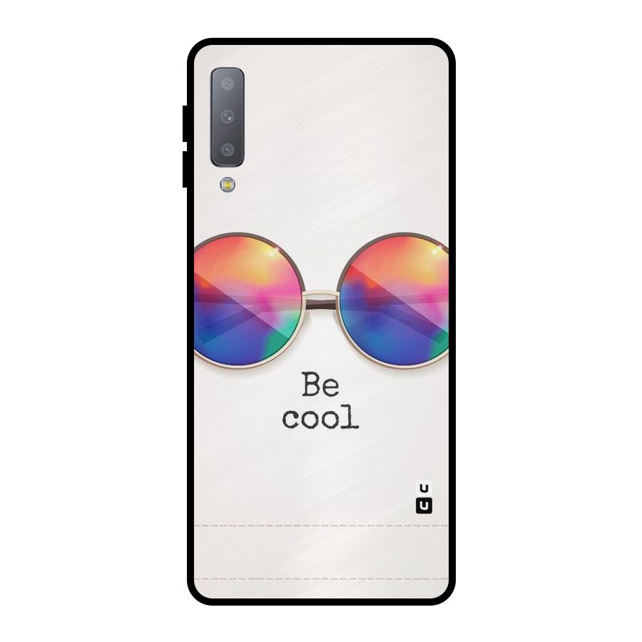Be Cool Metal Back Case for Galaxy A7 (2018)