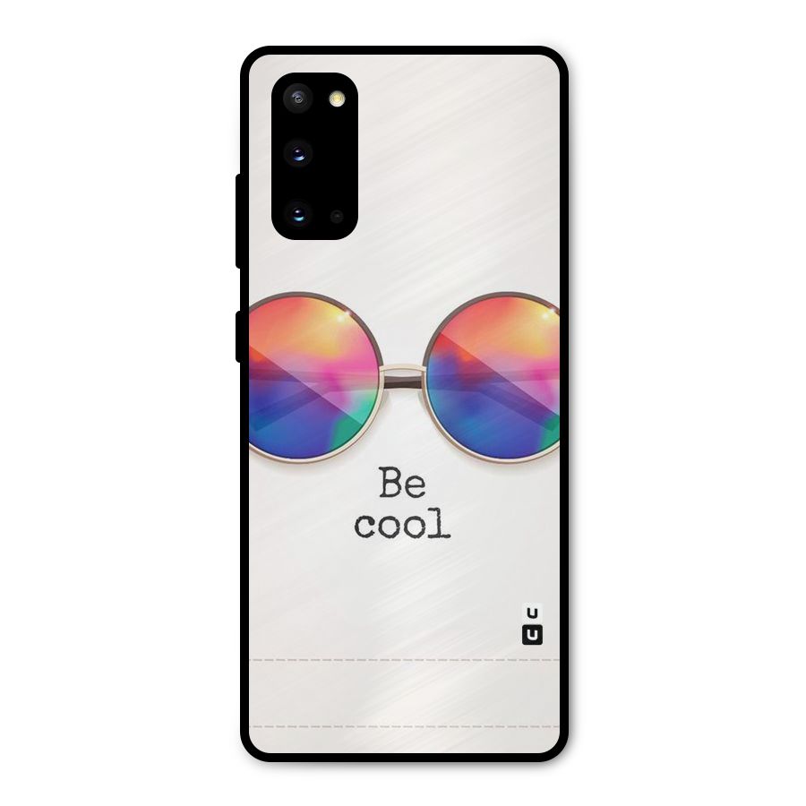 Be Cool Metal Back Case for Galaxy S20