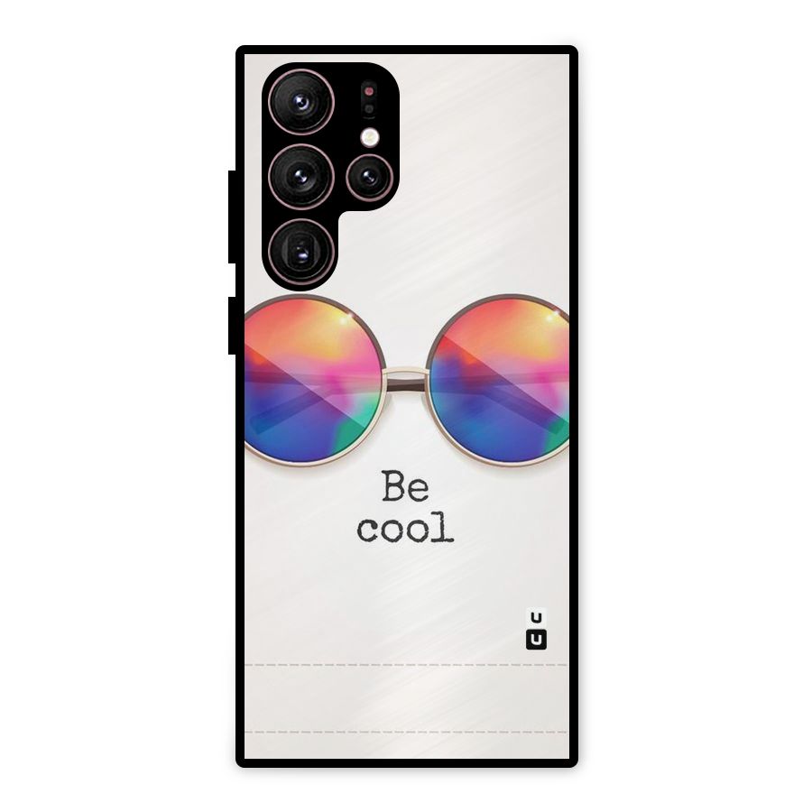Be Cool Metal Back Case for Galaxy S22 Ultra 5G