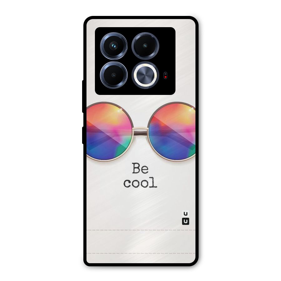 Be Cool Metal Back Case for Infinix Note 40 5G