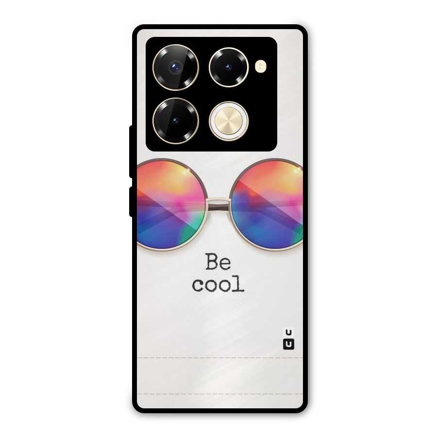 Be Cool Metal Back Case for Infinix Note 40 Pro Plus