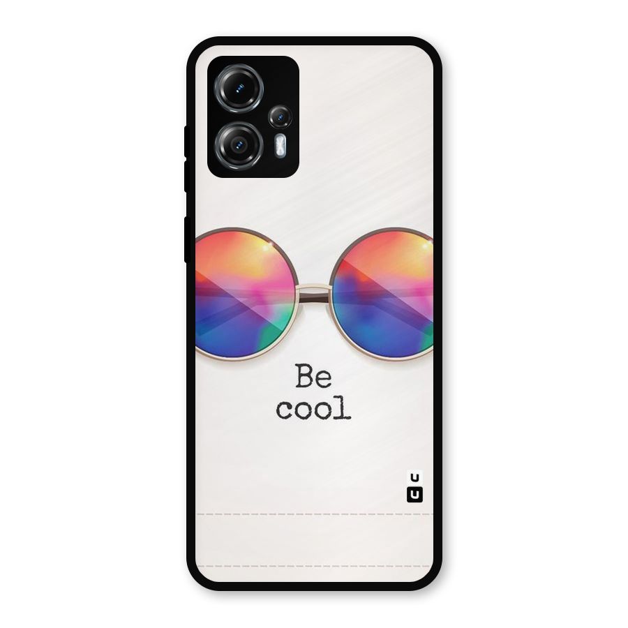 Be Cool Metal Back Case for Moto G13