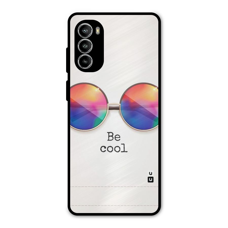 Be Cool Metal Back Case for Moto G52