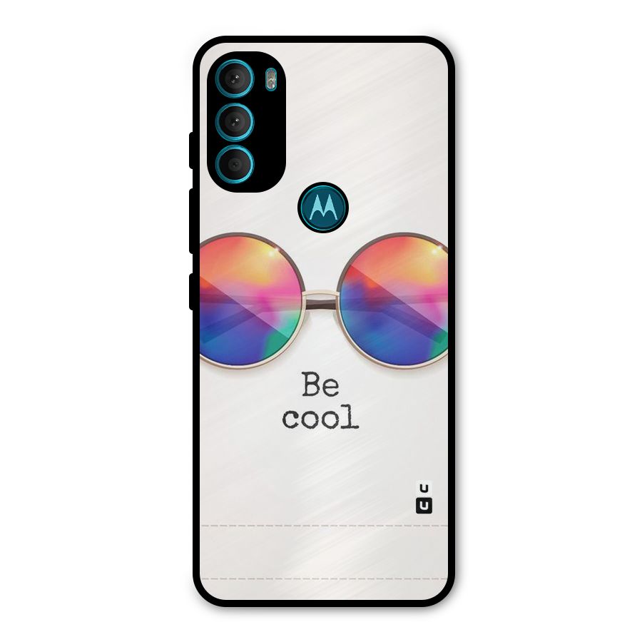 Be Cool Metal Back Case for Moto G71 5G