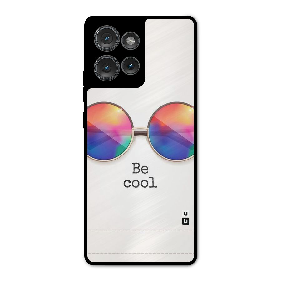 Be Cool Metal Back Case for Motorola Edge 50