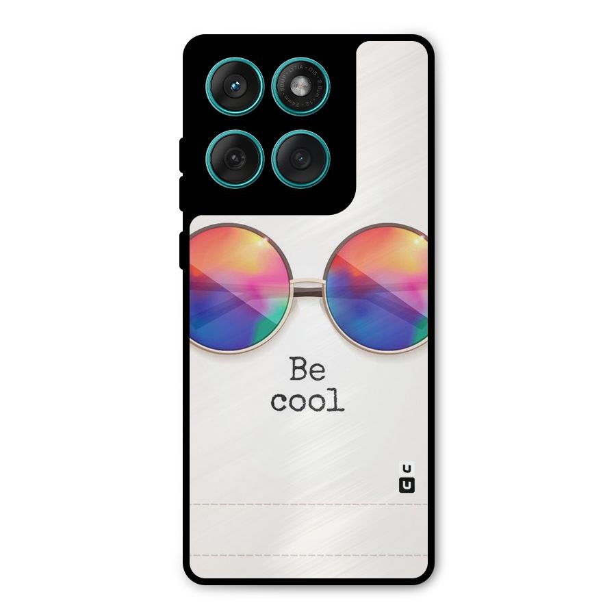 Be Cool Metal Back Case for Motorola Edge 60