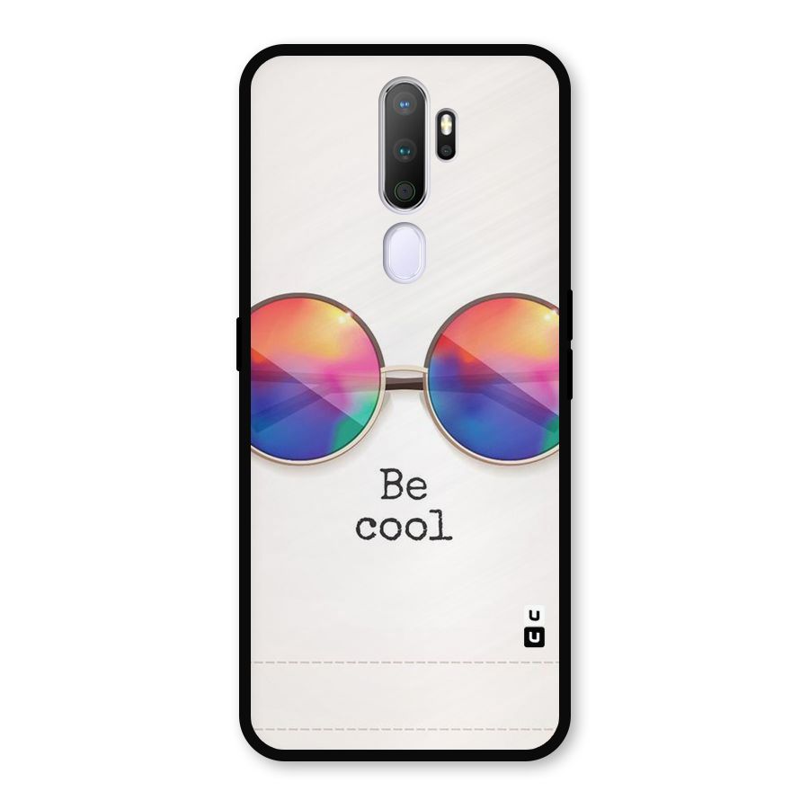 Be Cool Metal Back Case for Oppo A5 (2020)