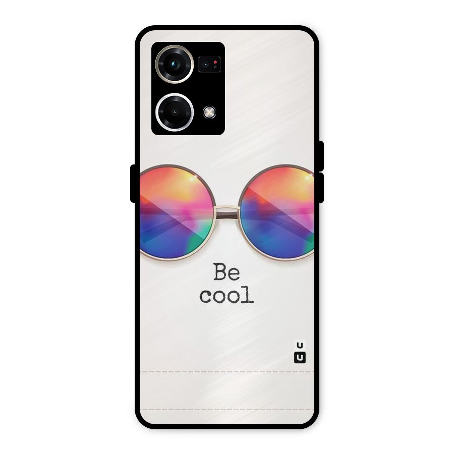 Be Cool Metal Back Case for Oppo F21s Pro 4G