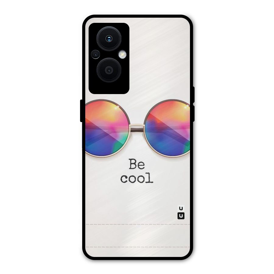 Be Cool Metal Back Case for Oppo F21s Pro 5G