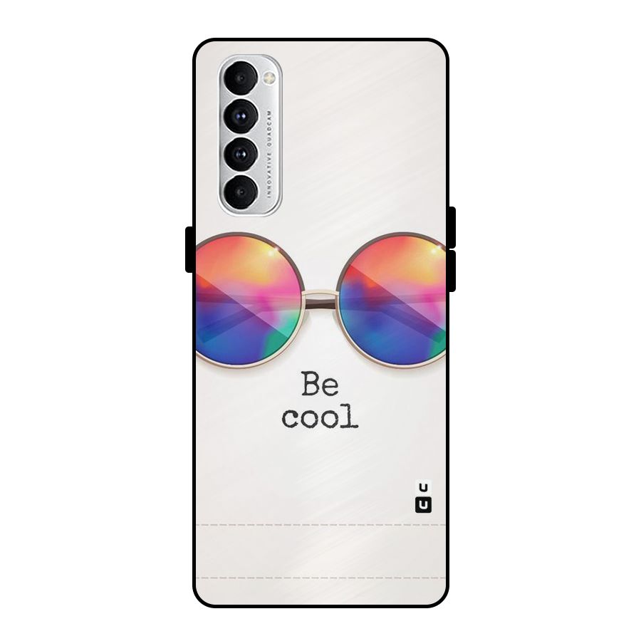 Be Cool Metal Back Case for Oppo Reno4 Pro