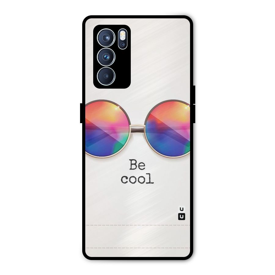 Be Cool Metal Back Case for Oppo Reno6 Pro 5G