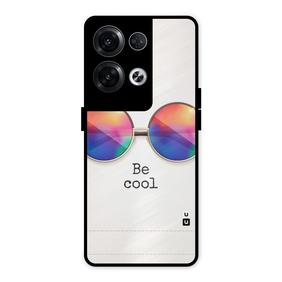 Be Cool Metal Back Case for Oppo Reno8 Pro 5G
