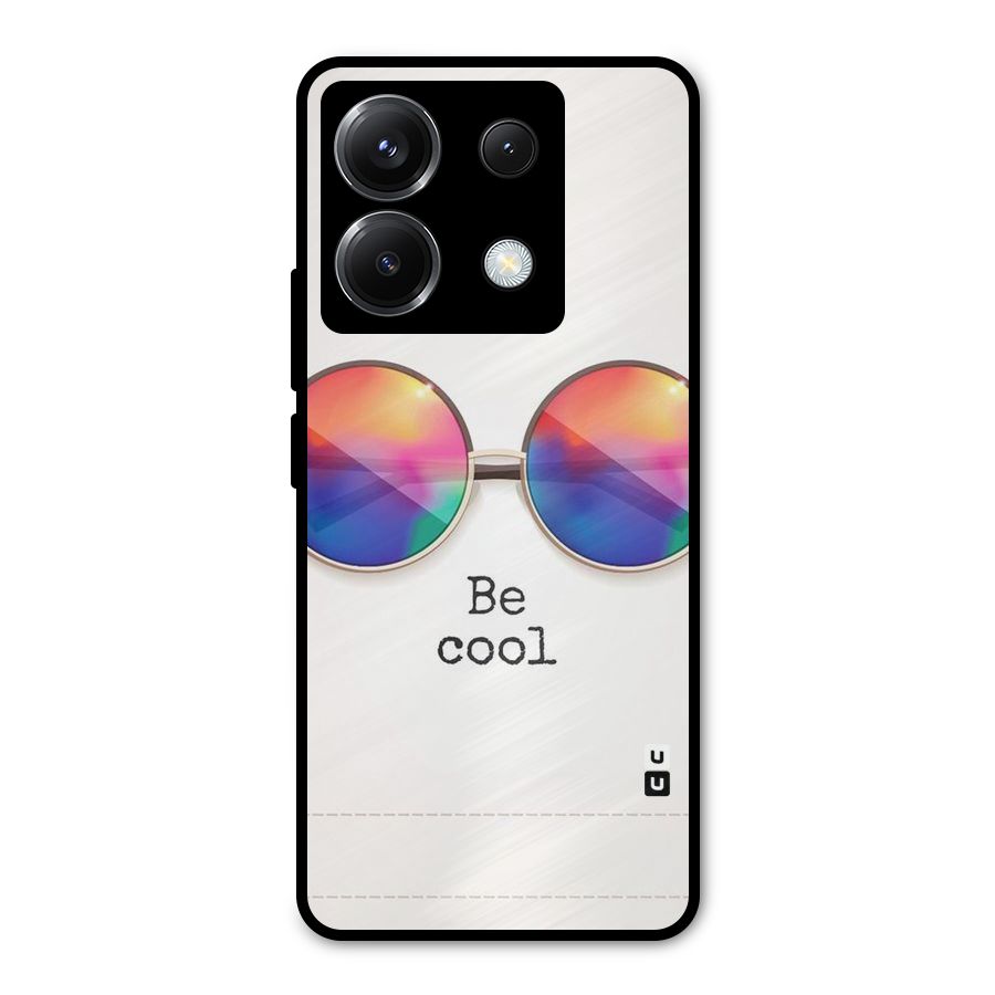 Be Cool Metal Back Case for Poco X6