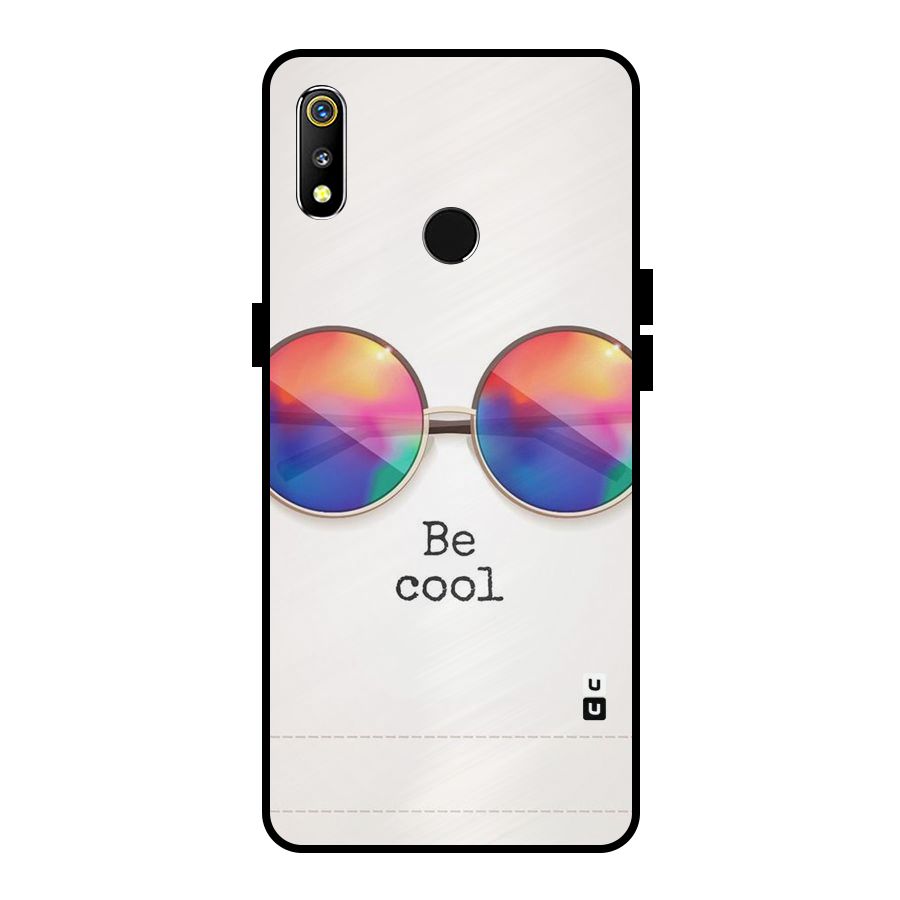 Be Cool Metal Back Case for Realme 3i