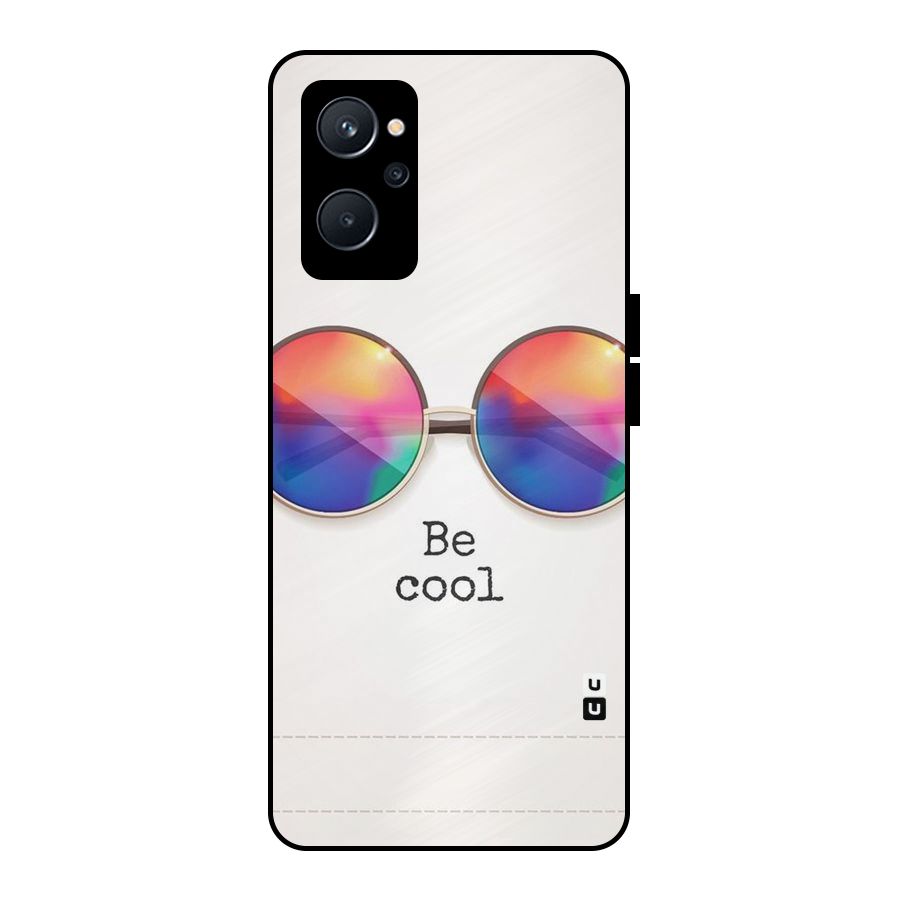 Be Cool Metal Back Case for Realme 9i 5G