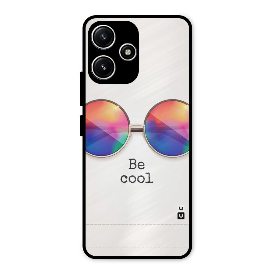 Be Cool Metal Back Case for Redmi 12 5G