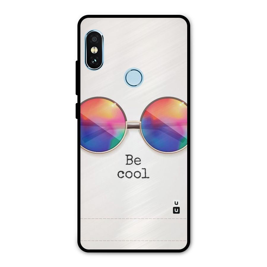 Be Cool Metal Back Case for Redmi Note 5 Pro