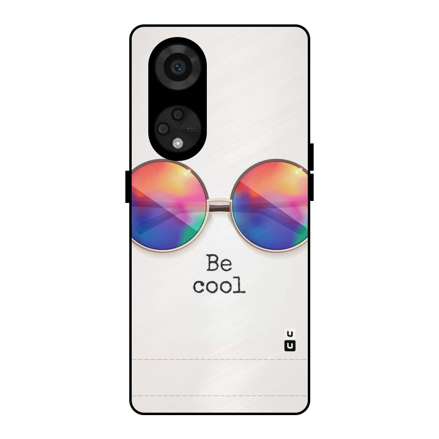 Be Cool Metal Back Case for Reno8 T 5G