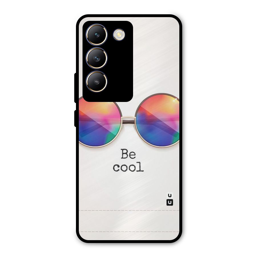 Be Cool Metal Back Case for Vivo T3 5G