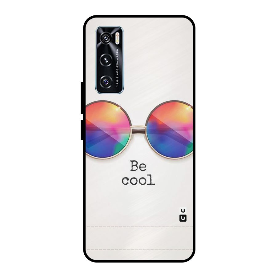 Be Cool Metal Back Case for Vivo V20 SE