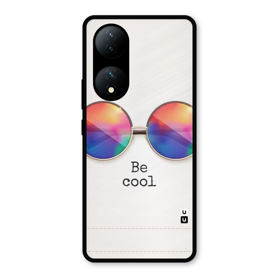 Be Cool Metal Back Case for Vivo Y100a